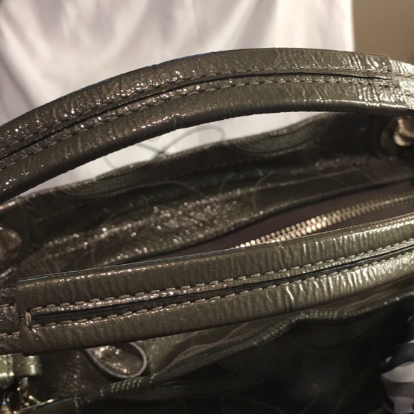 Coach Patent Shoulder Tote - Picture 5 of 10